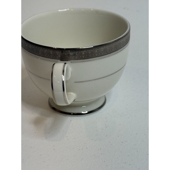 Mikasa Palatial Platinum Dinnerware Fine China Footed Cup Dining Tableware Tea - Picture 4 of 5